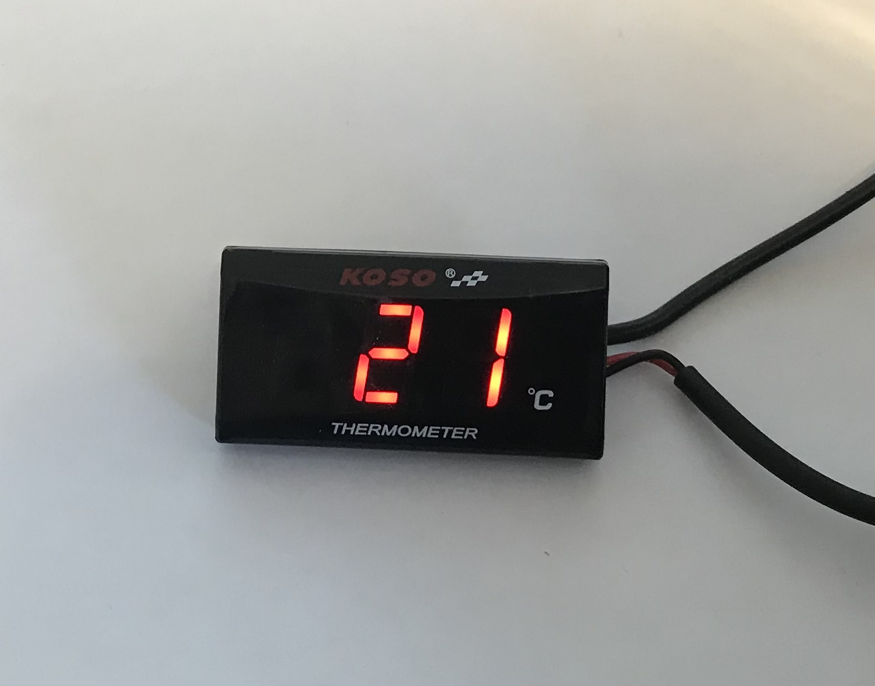 Digital Water Temperature Gauge Kit For Honda CB500 1994-2003 Track & Race Bike