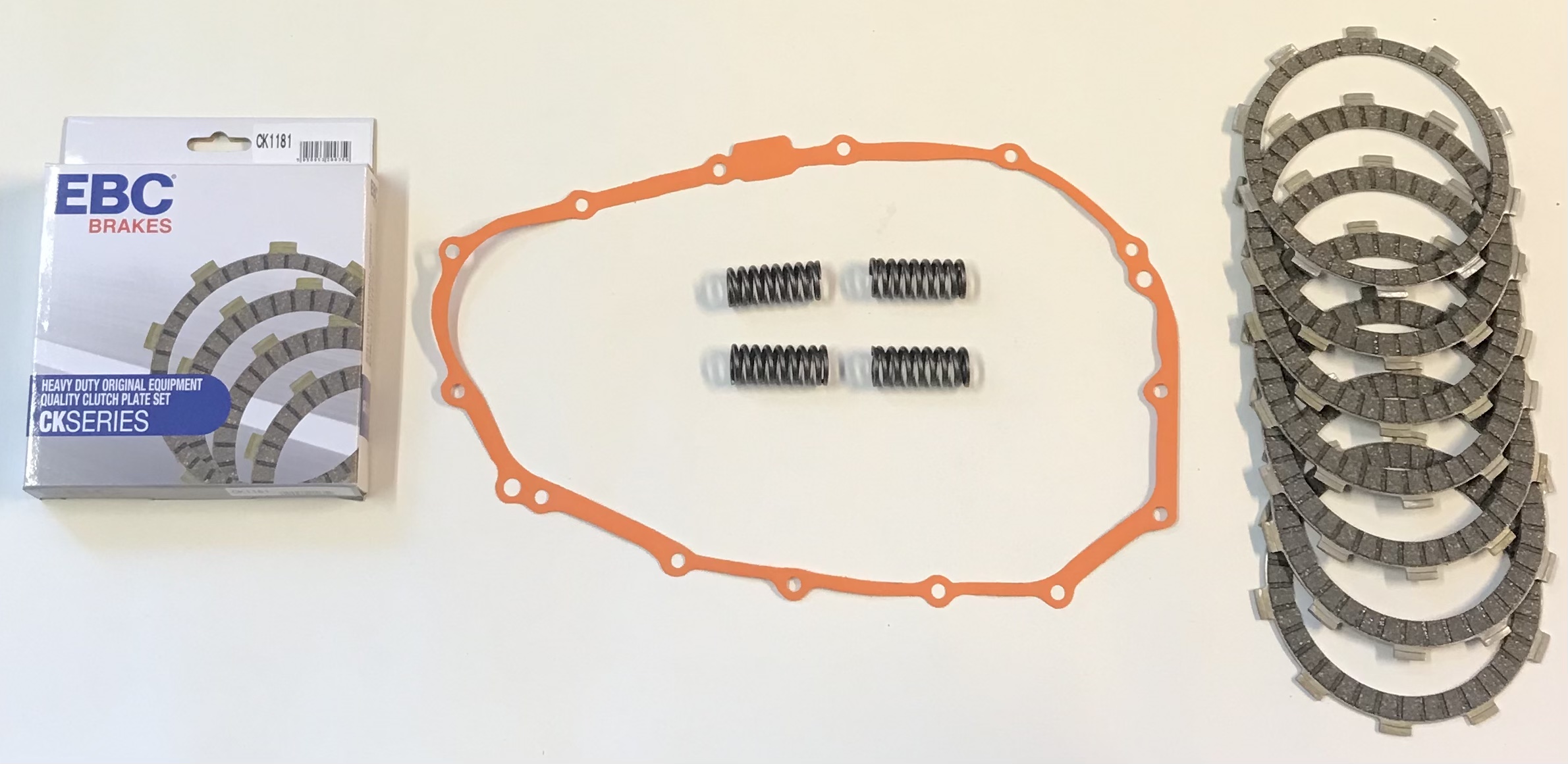 Honda CB500 1994-2003 EBC Clutch Kit Friction Plates Springs & Gasket