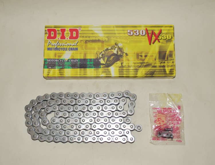 DID Grey X-Ring Chain For Suzuki GSF600 00-05 Bandit GSF650 05-06 VX 530-112 