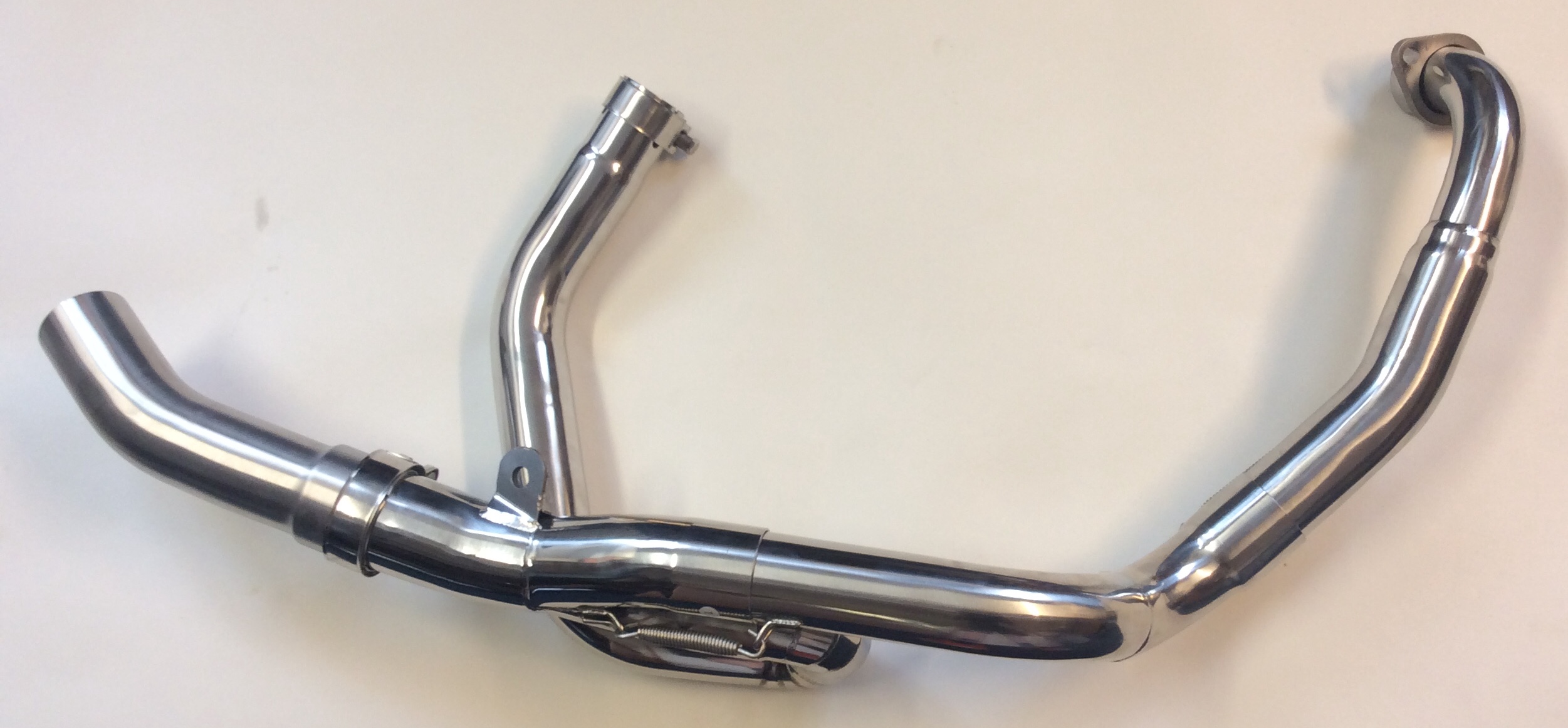 Suzuki SV650 99-02 Stainless Steel Exhaust Header Downpipe With Link Pipe 