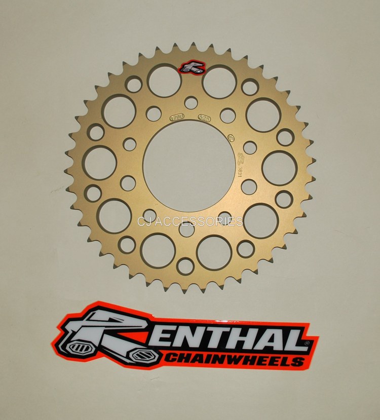 Honda CB500 1994-2003 42 T Tooth Renthal Rear Sprocket 179U-525-42HA