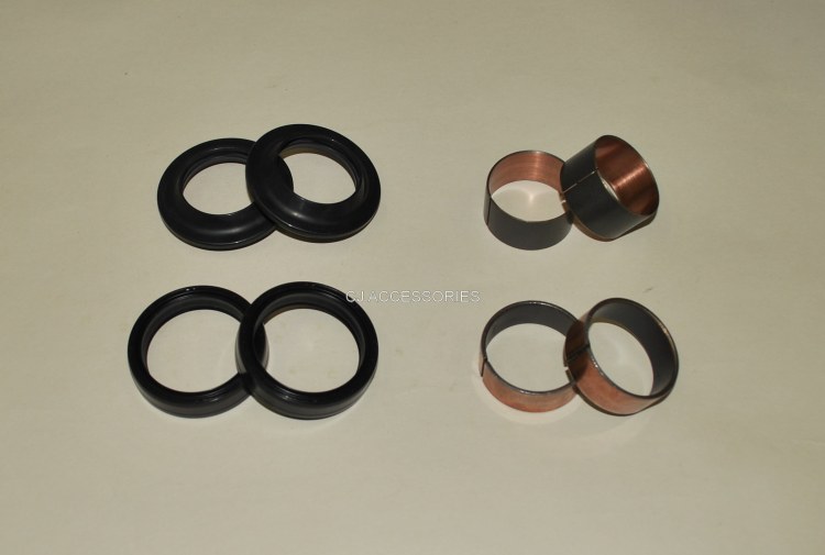 Honda CB500 94-03 Front Fork Oil & Dust Seals & Inner & Outer Bush Bushes Kit 