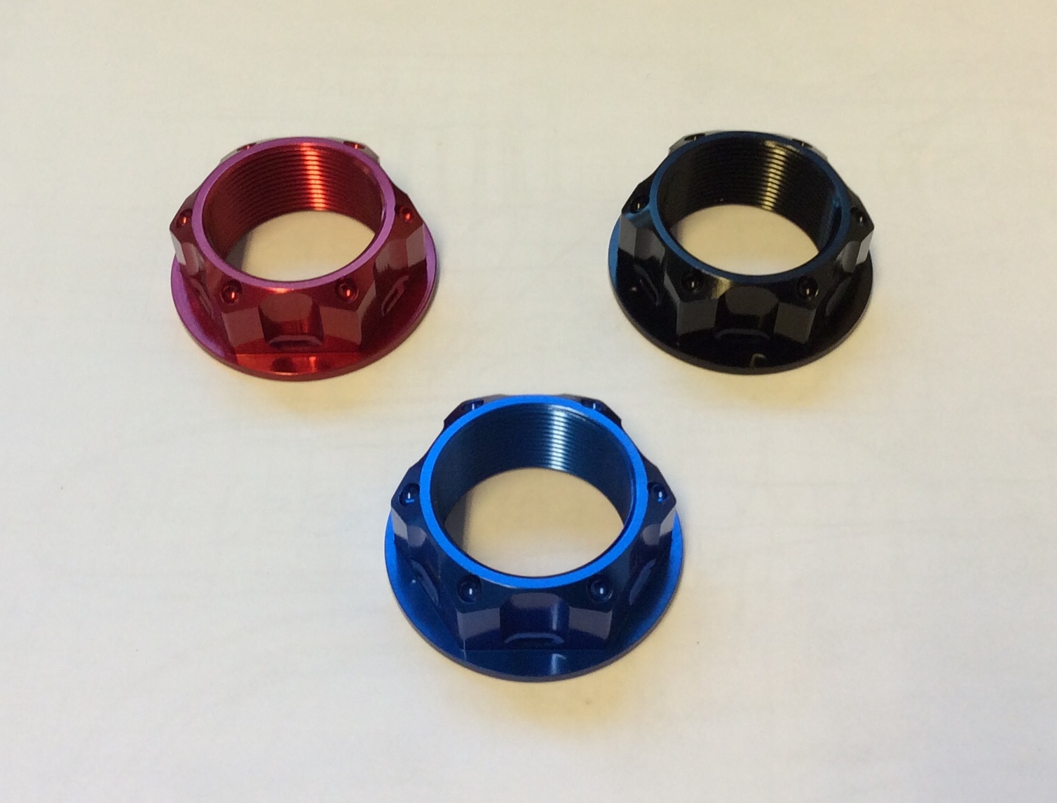 Honda CB500 94-03 Replacement Aluminium Yoke Nut Black, Blue Or Red