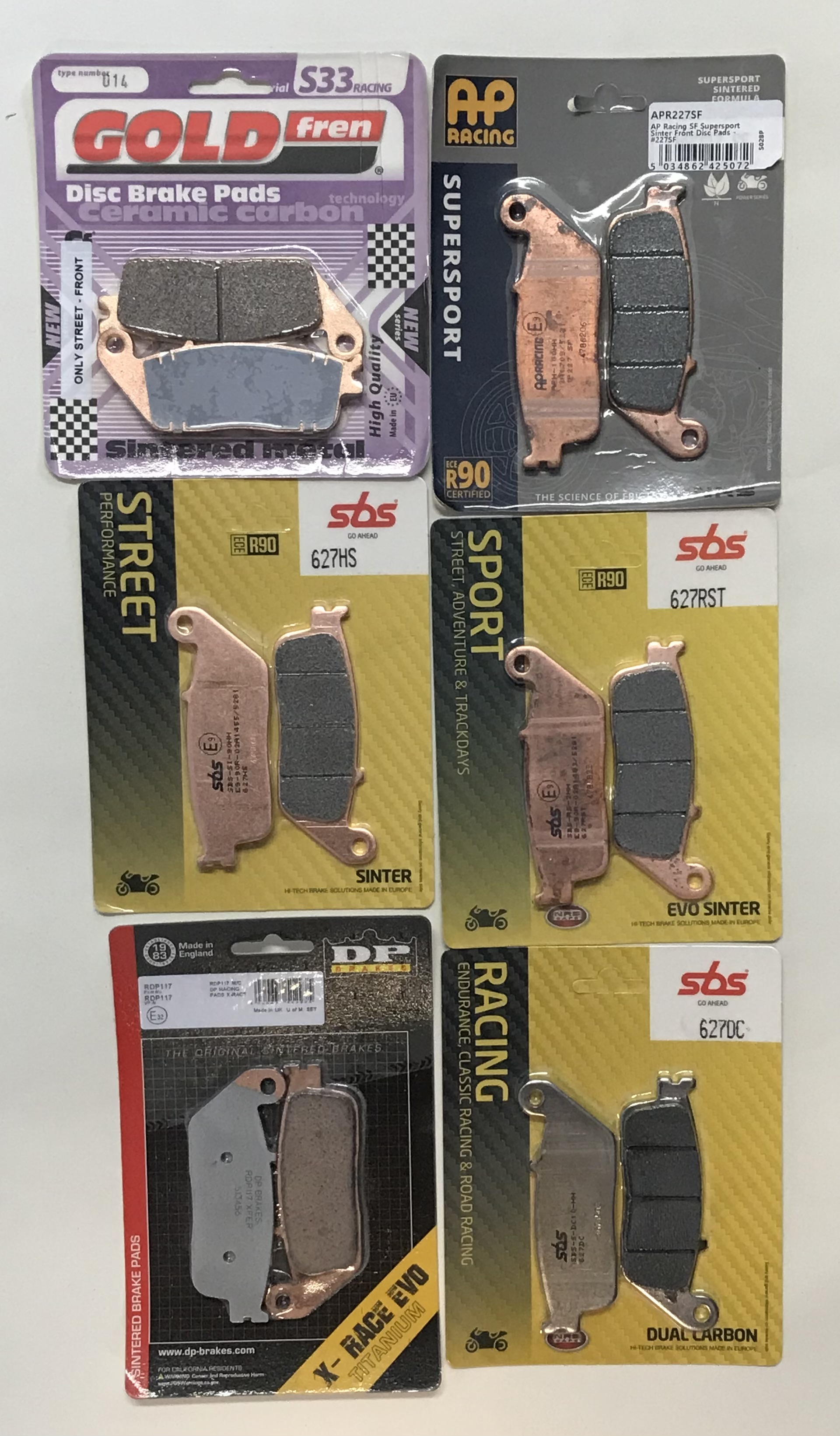 Honda CB500 1994-2003 Front Brake Pads  for NISSIN caliper