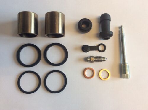 Front Brake Caliper Seal Rebuild Kit & Pistons x 2 MSX125 GROM 13-25
