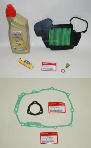 Honda MSX125 Service Kit Oil Filter Spark Plug Sump Bolt Clutch & Spinner Gasket