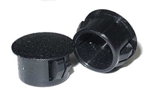 Pair Of Renthal Plastic Push Fitting Bar End Plugs 