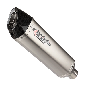 LEXTEK VP1 Carbon Fibre Road Legal 51mm Slip On End Can Exhaust Silencer