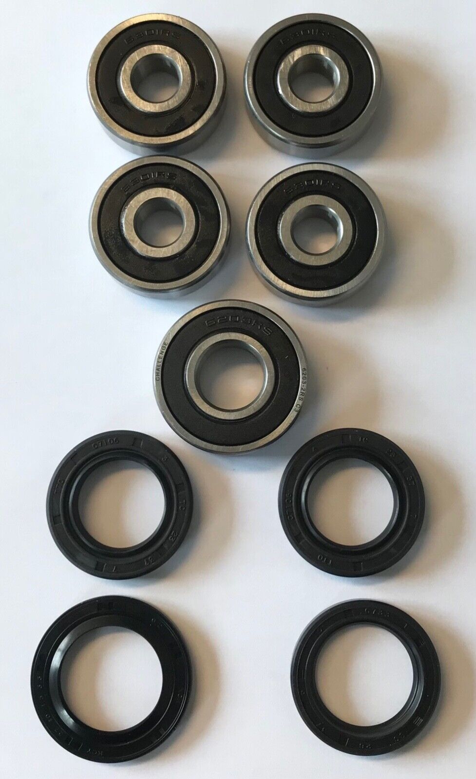 Front & Rear Wheel Bearings & Seals for Honda MSX125 GROM 13-25