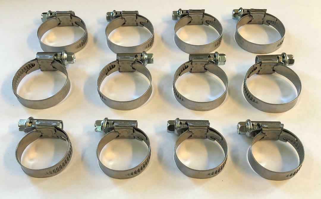 Honda CB500 1994-2003 Stainless Steel Radiator Hose Clamp Clip Kit 