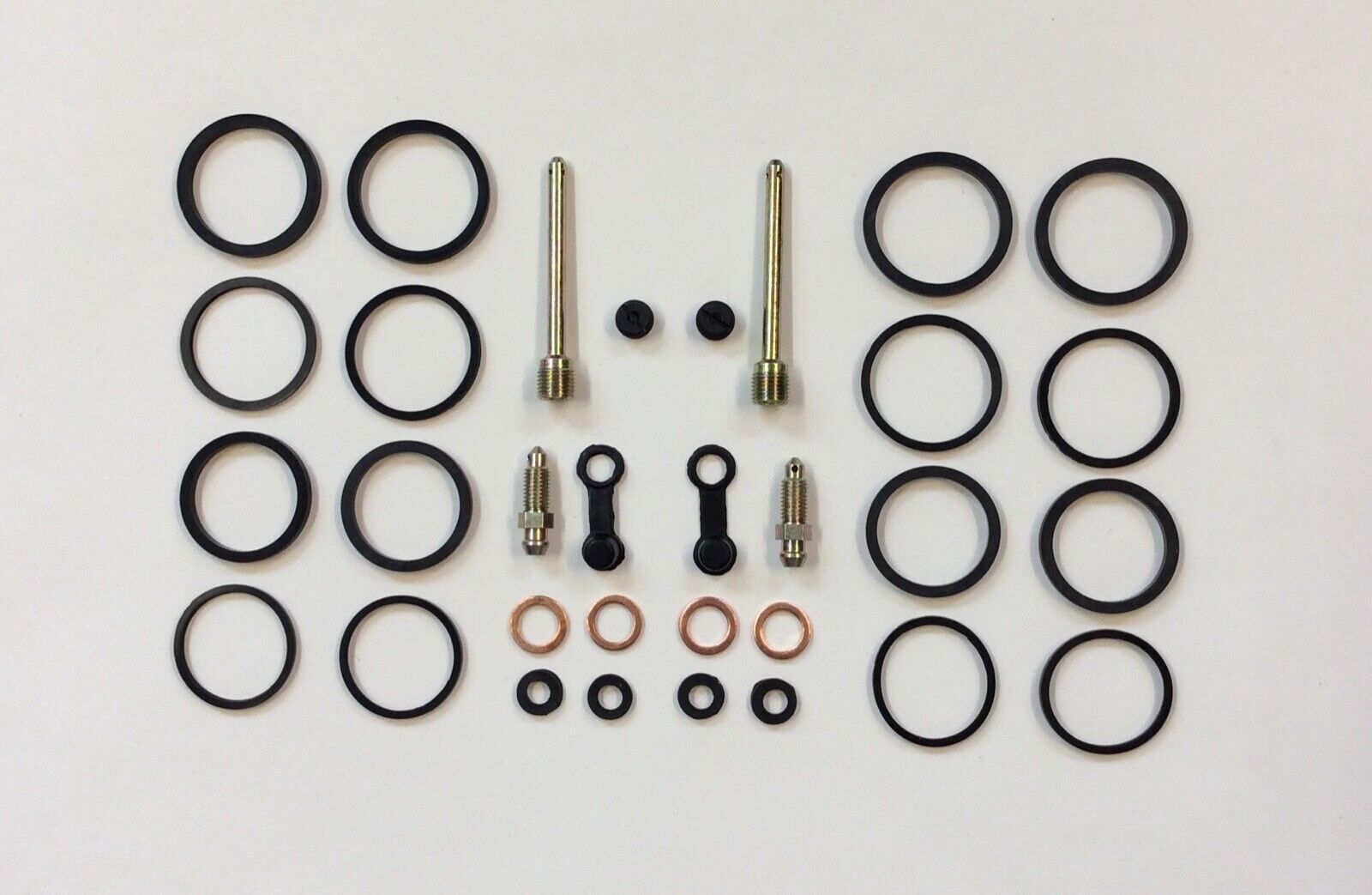 2 x Front Brake Caliper Seal Repair Kit & Pins GSF650 GSF1250 GSX650F GSX1250F