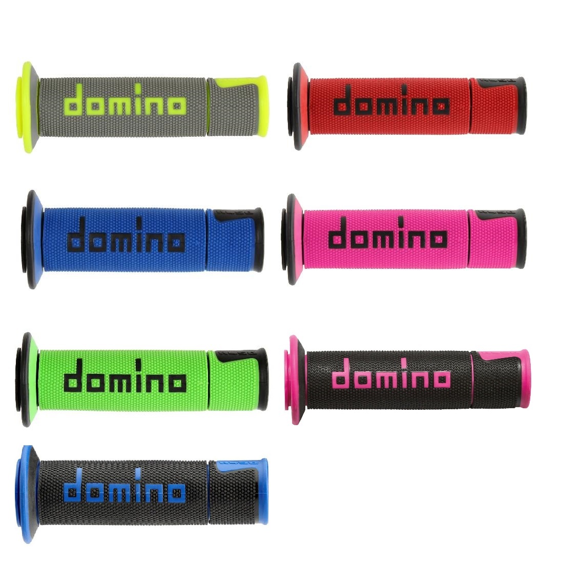 A450 Domino XM2 Motorcycle Race Grips Track Bike 