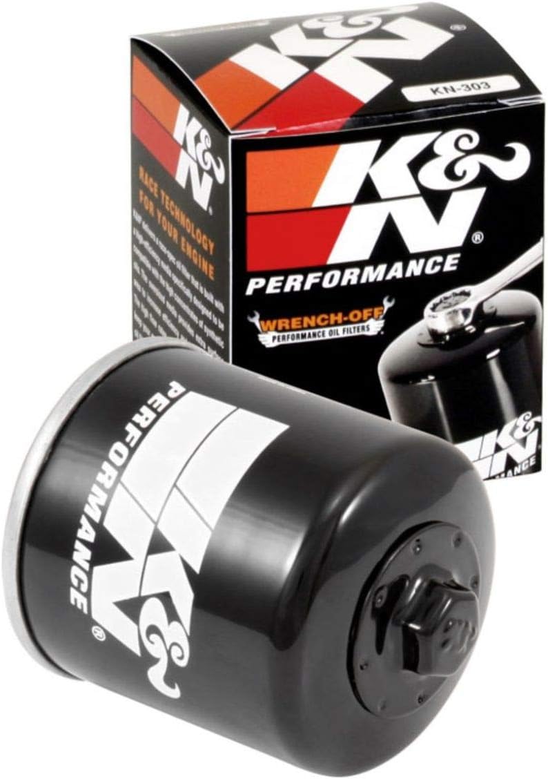 K&N Oil Filter Chrome or Black CB500 94-03 KN303 Fits many Hondas 