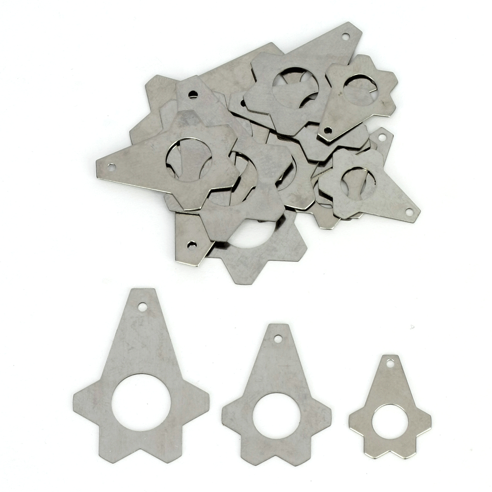 Safety lockwire washer set 18pc M6 M8 M10 