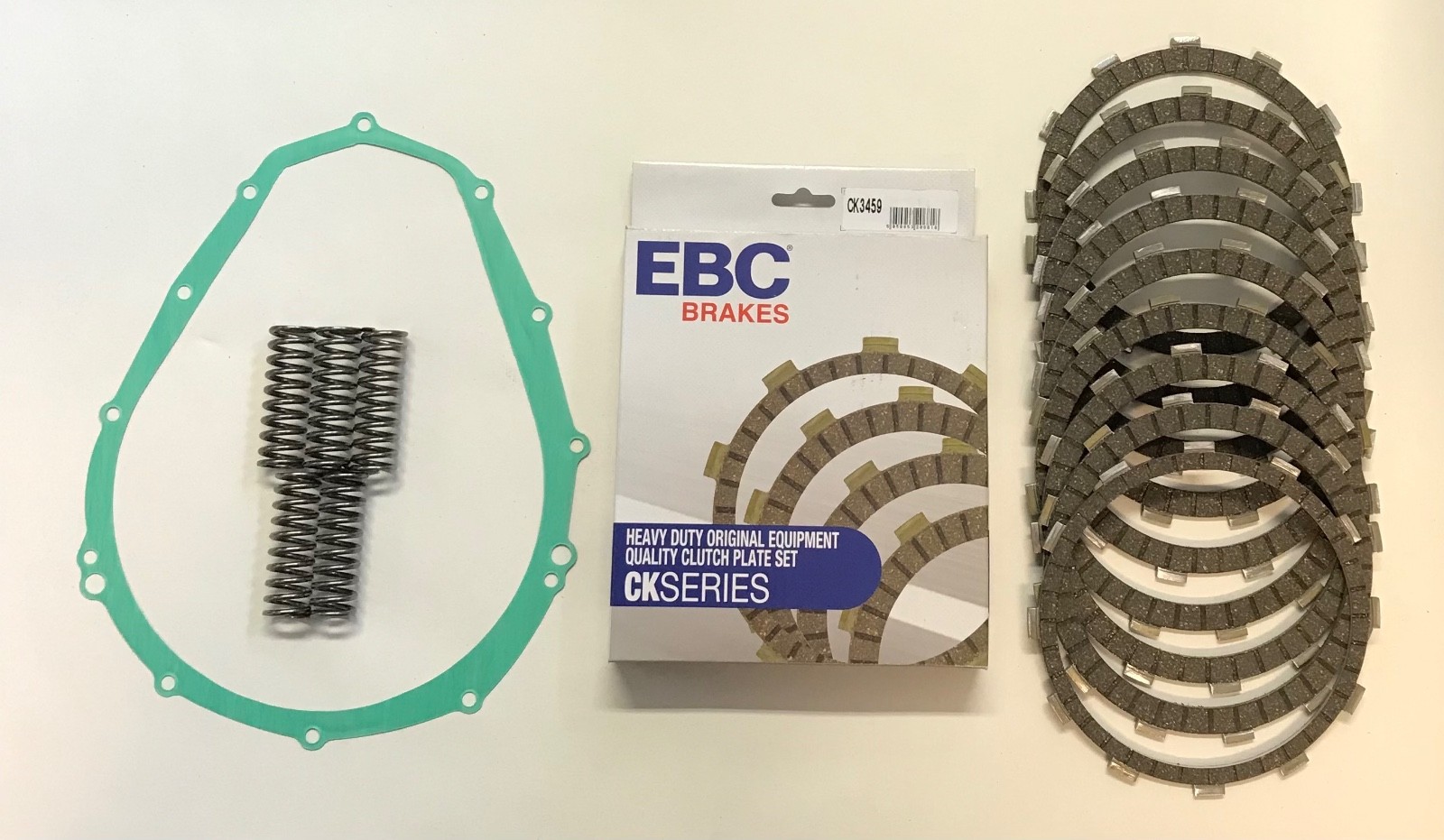 Suzuki GSF1250 Bandit 2007-2015 EBC Clutch Kit Fibres, Springs & Gasket 