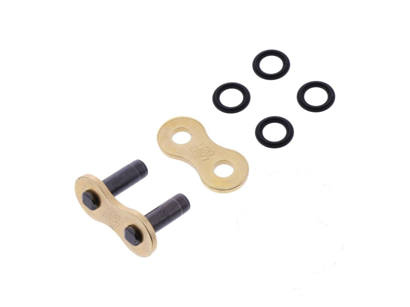 DID ERV7 Gold X-Ring Hollow Soft Rivet Link For 520 Motorcycle Chain 520ERV7 ZJ