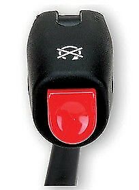 Domino Universal Kill Switch Button Black Race Track Bike Off Road Motorcycle 