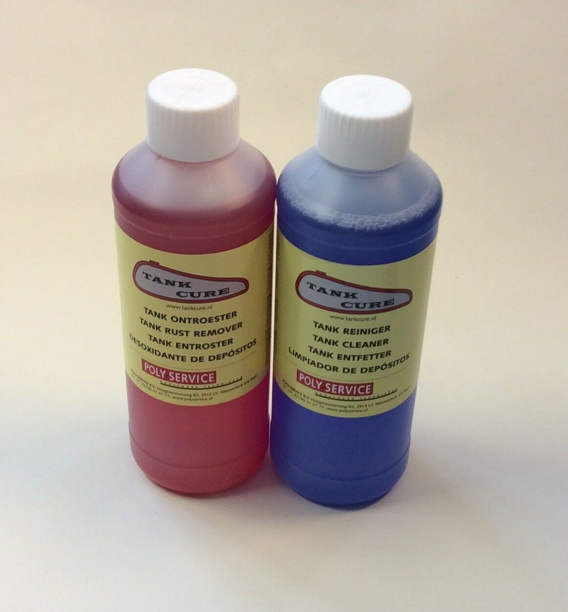 Tankcure Kit Fuel Petrol Tank Rust Remover & Cleaner Classic Restoration 