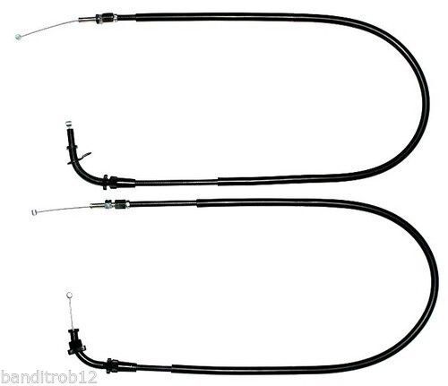 Pair Throttle Cables Push And Pull for GSF1200 Bandit 1996-1999 MK1