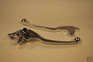 Silver Brake & Clutch Lever fit GSF 650 BANDIT 05-06