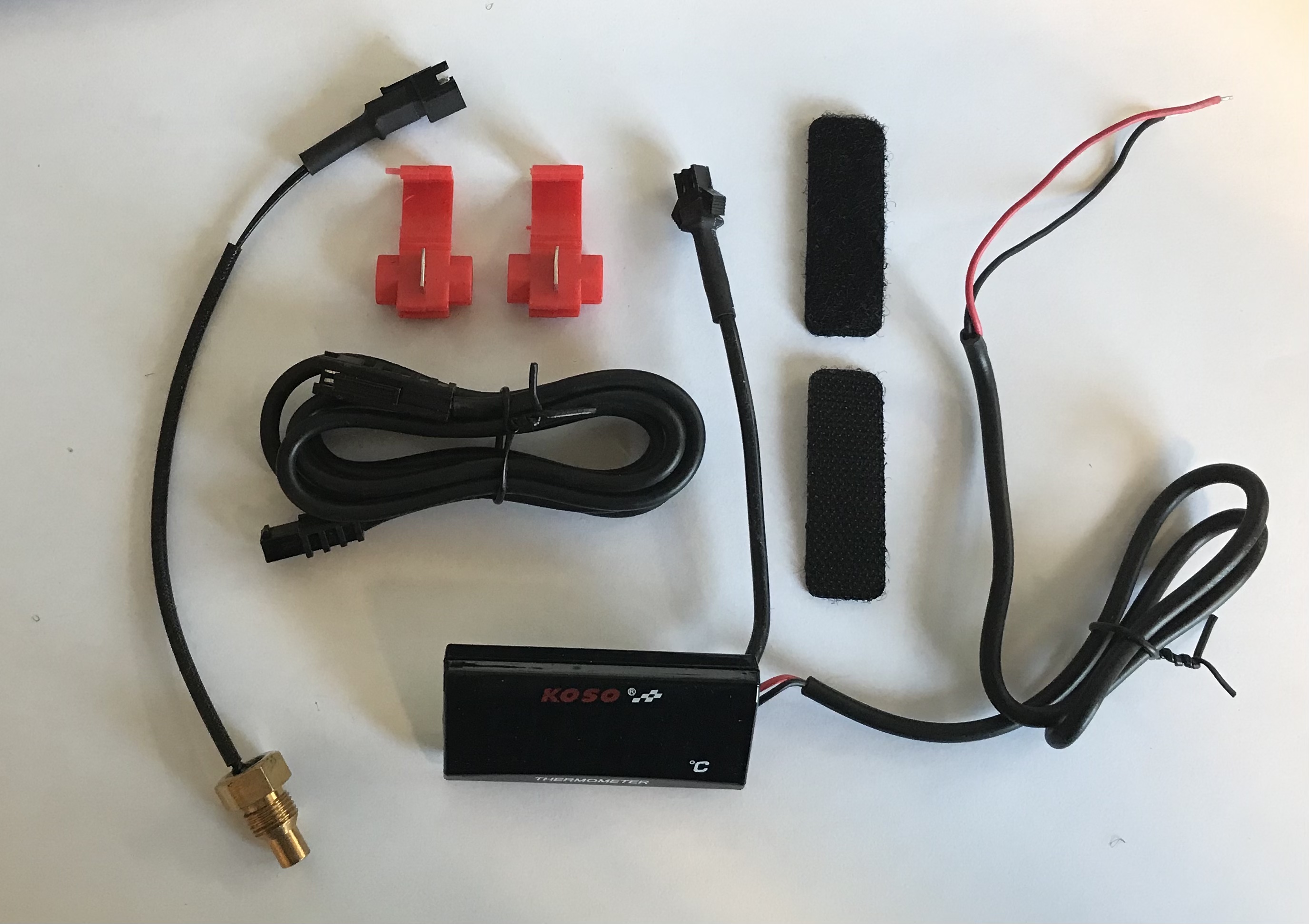 Digital Water Temperature Gauge Kit For Honda CB500 1994-2003 Track & Race Bike