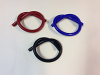 6mm I.D Silicone Radiator Expansion Hose Tubing Black, Blue & Red 1m