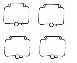 Carb Carburettor Float Bowl Gaskets Seals for GSF1200 Bandit 96-00