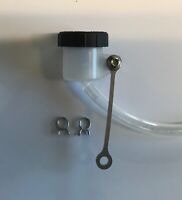 Clutch Master Cylinder Small Reservoir Pot Mounting Bracket & Tygon Kit 