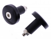 Flush Fit 13mm Flat Black Bar Ends