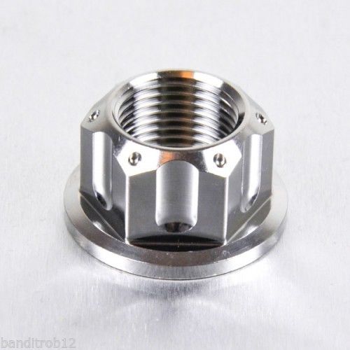 Stainless Steel Rear Axle Nut Suzuki GSF600 GSF1200 Bandit 