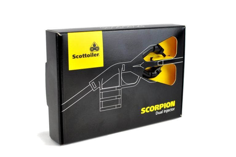 Scottoiler Scorpion Motorcycle Dual Injector Kit Fits V System X System E System