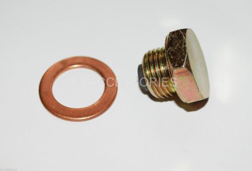 Honda MSX125 Grom Magnetic Sump Oil Drain Bolt Plug & Washer