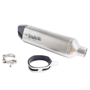 LEXTEK VP1 Carbon Fibre Road Legal 51mm Slip On End Can Exhaust Silencer
