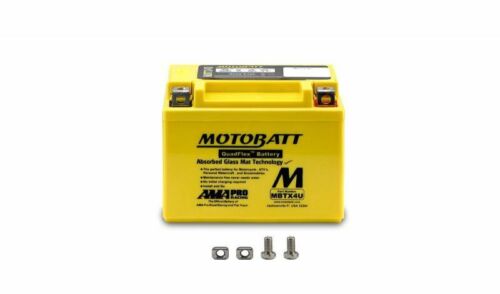 AGM Motobatt GEL Battery for Honda MSX125 Grom 13-25 High Quality Replacement