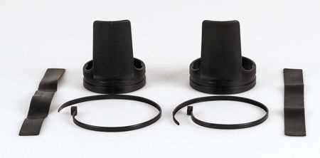 Black Universal Fork Protectors