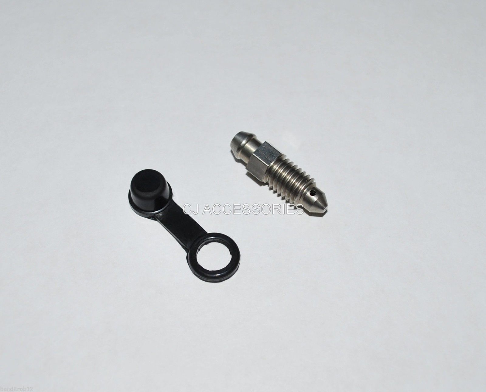 Front Caliper Stainless Bleed Nipple & Cover for GSF600 Bandit 95-99 MK1