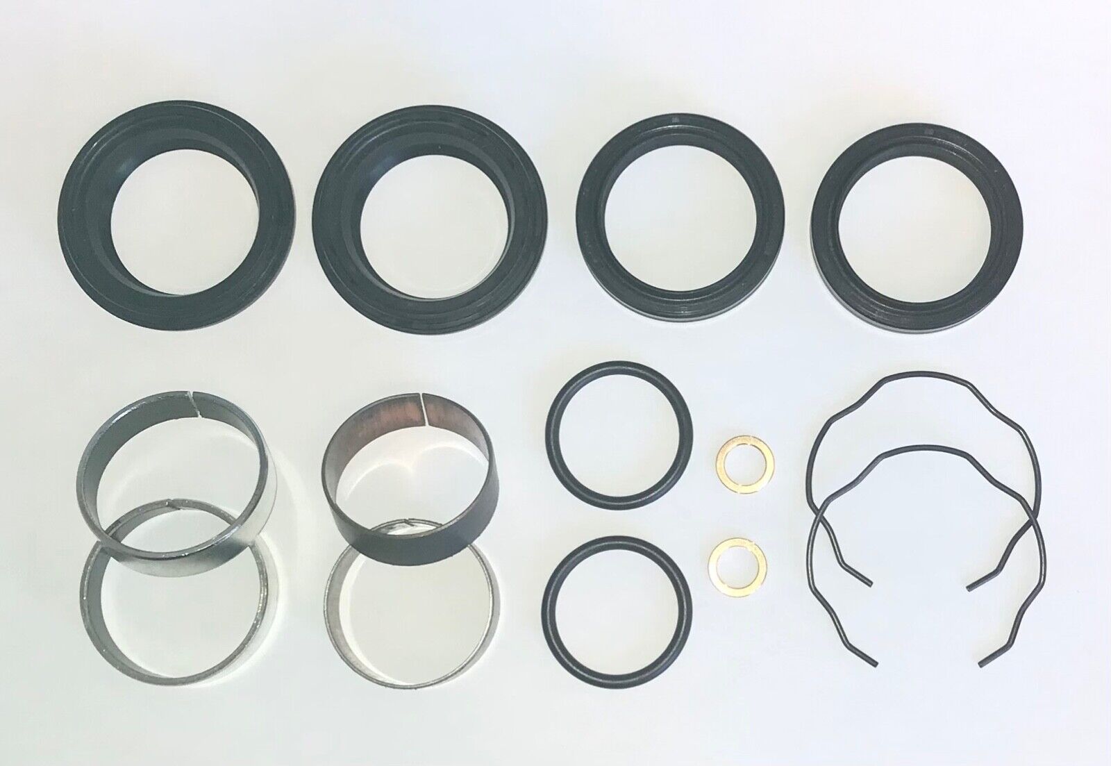 Fork Bushes, Fork Oil Seals & Fork Dust Seals Rebuild Kit For GSF600 Bandit 00-04 SV650 99-02