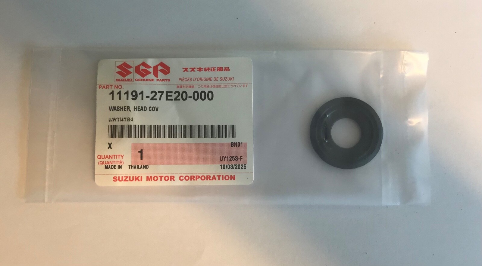 Genuine Suzuki Rocker Valve Cam Cover Gasket Seal Rubber Washer for GSF600 GSF650 GSF1200 GSF1250 Bandit 