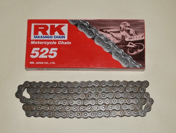 Honda CB500 1994-2003 RK Grey 525-108 Roller Non O-Ring Chain Ideal For Race & Track Bikes