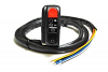 Domino Universal Start Stop Kill Switch & Starter Button Black Race Track Bike 