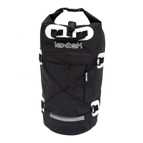 Lextek Waterproof Dry Bag Backpack 30L Rucksack - Black or Fluro