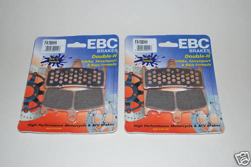 EBC Front Sintered Brake Pads FA188HH for GSF1200 01-05