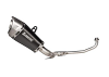 Honda MSX125 Grom 21-25 Akrapovic Full Exhaust System Black Titanium Silencer & Stainless Header