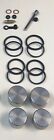 4 x Front Brake Caliper Rebuild Kit Stainless Pistons GSF1200 96-00 Nissin 4 Pot 