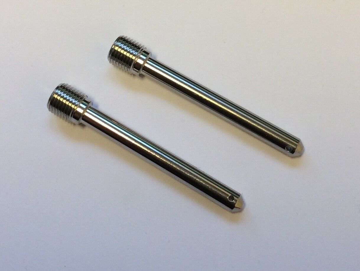 Pair Of Stainless Front Brake Caliper Pad Pin Screw Fits GSF1200 Bandit 96-00
