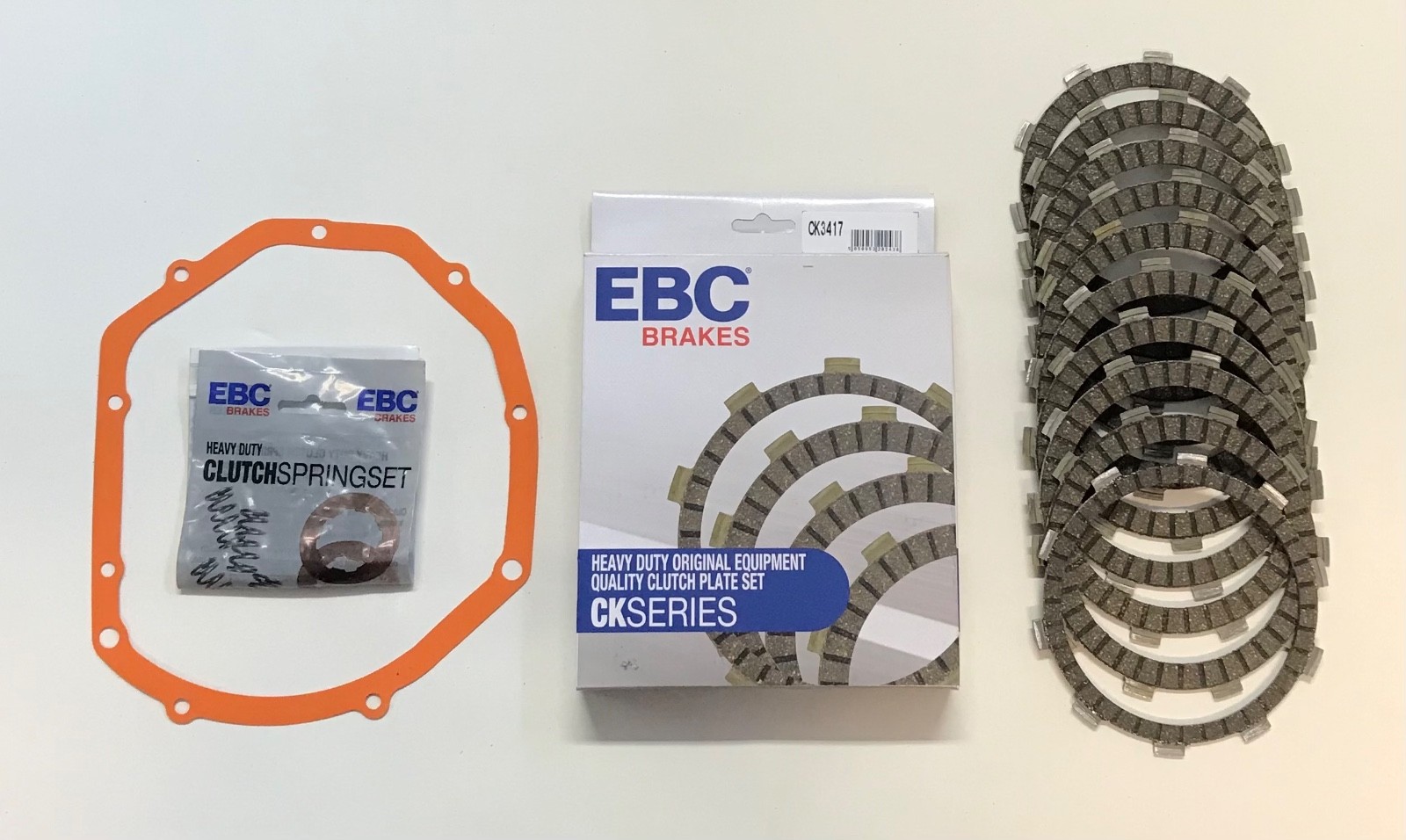 Suzuki GSF1200 Bandit 1996-2005 EBC Clutch Kit Fibres Springs & Gasket 