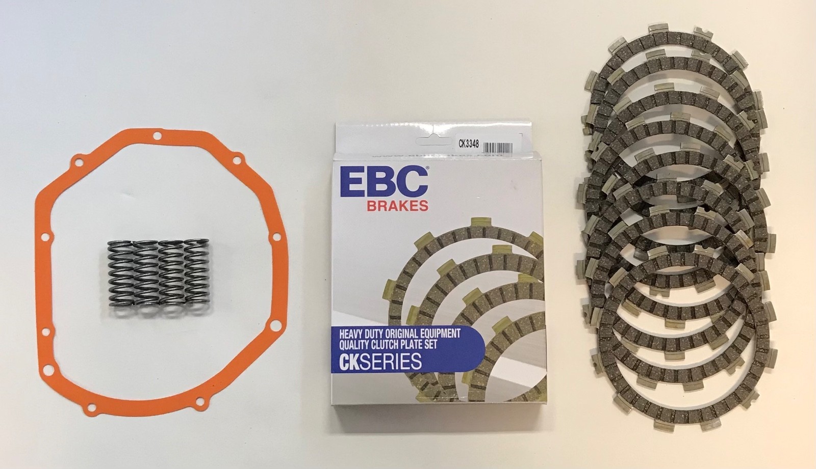 Suzuki GSF600 Bandit 1995-2004 EBC Clutch Kit Fibres, Springs & Gasket 