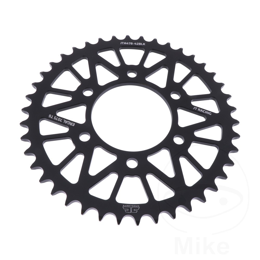 JTA1793 Black Rear JT Lightweight Aluminium Sprocket for Kawasaki ER-6N ER-6F 05-17 39 40 41 42 43 44 45 46 47 Tooth