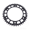 JTA1308 Black Rear JT Lightweight Aluminium Sprocket for Honda CBR600RR 03-25 Race Track Bike 40 41 42 43 44 45 46 47 Tooth   