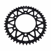 JTA486 Black Rear JT Lightweight Aluminium Sprocket for Suzuki GSX-R600 11-17 Race Track Bike 42 43 44 45 46 47 48 49 Tooth  